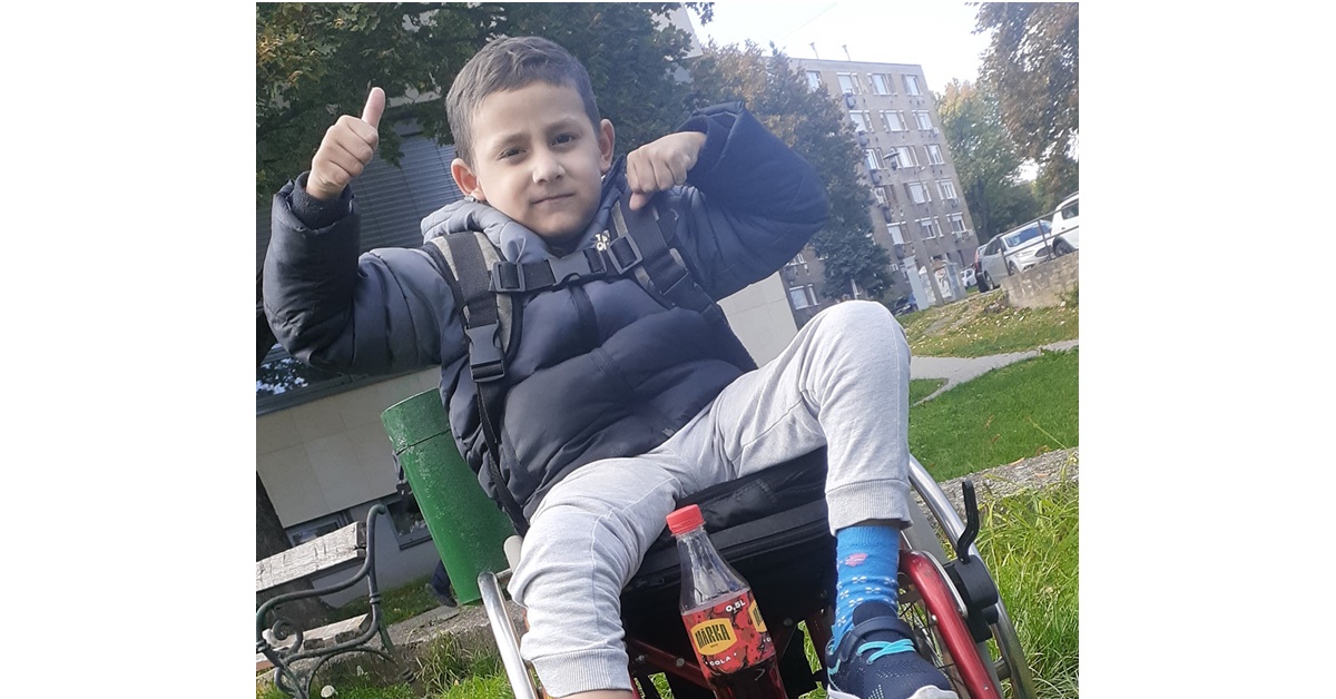 Brájen daganatos, sajnos kerekesszékbe kényszerült!