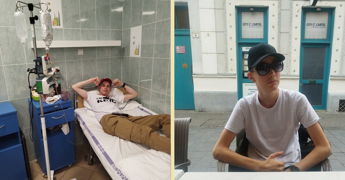 Laci 17 éves korától küzd a leukémia ellen!