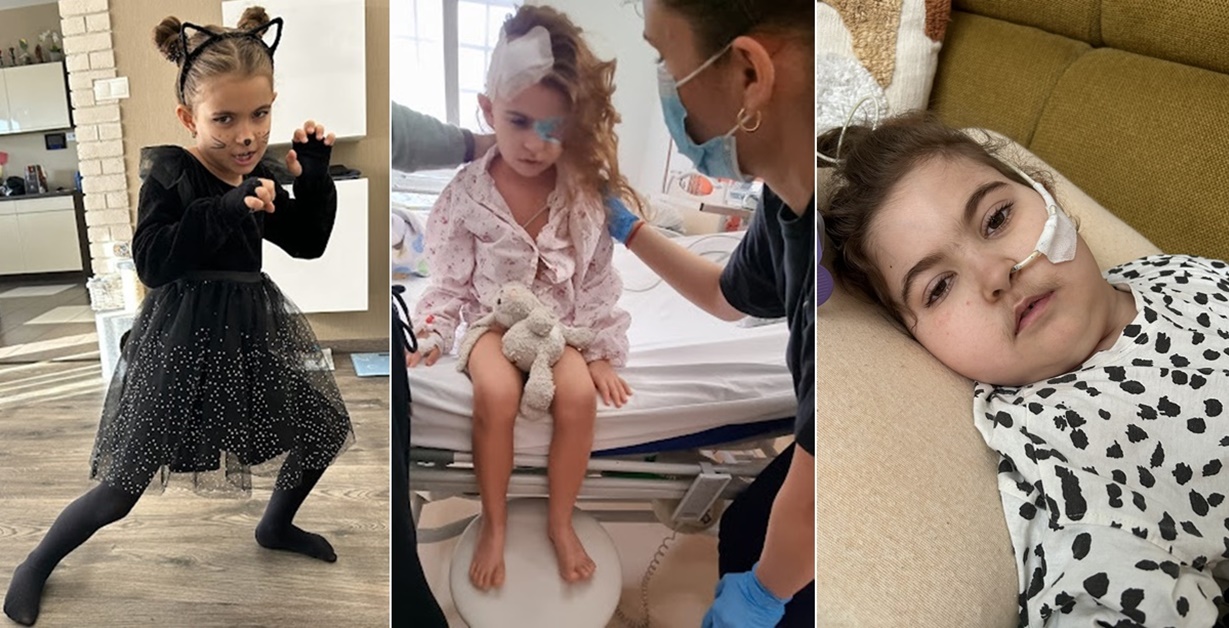 Natasának rendkívül agresszív és műthetetlen agydaganata van!