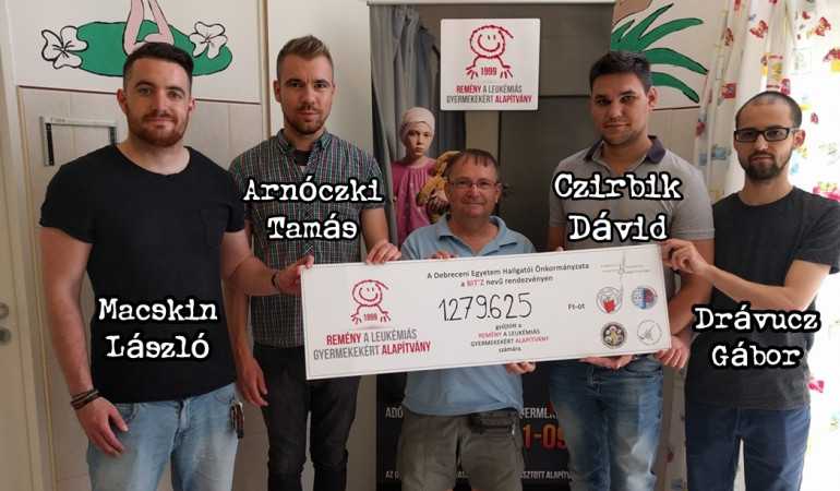 Debreceni egyetemisták, BIT’Z rendezvény adománya