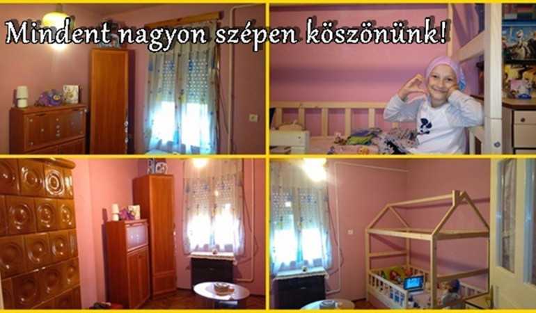 Adományból Níla szobája megújult!