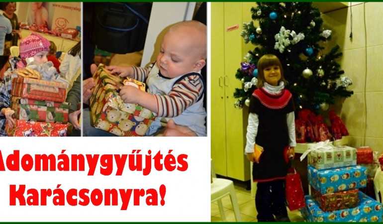 Adománygyűjtés Karácsonyra!