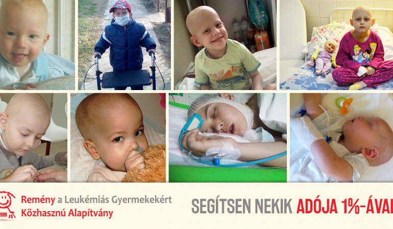 Ajánlja fel a Beteg Gyermekek javára adója 1%-át!