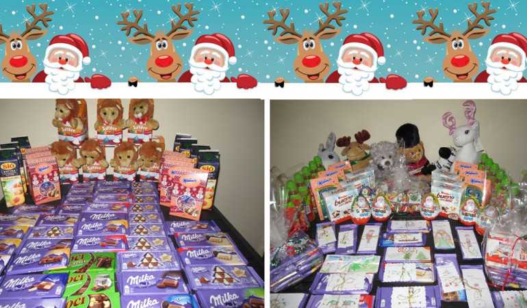 A beteg gyermekekhez is megérkezett a Mikulás