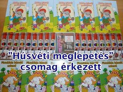 Az első ”Húsvéti meglepetés” csomag megérkezett