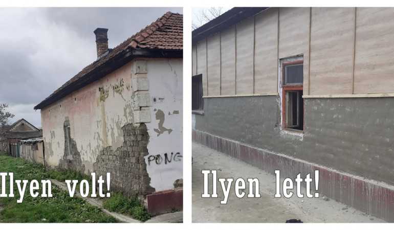 Csenge otthonának felújítását támogattuk