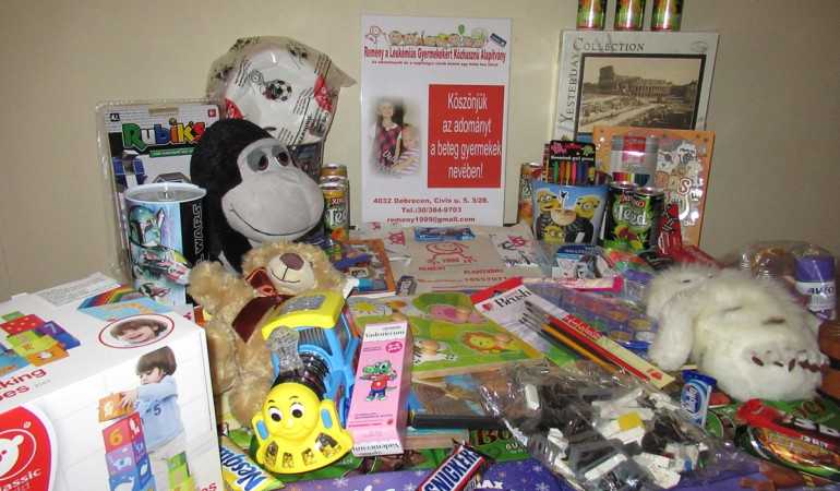 Gyermeknap, a leukémiás és daganatos beteg gyermekeknek, sok meglepetéssel