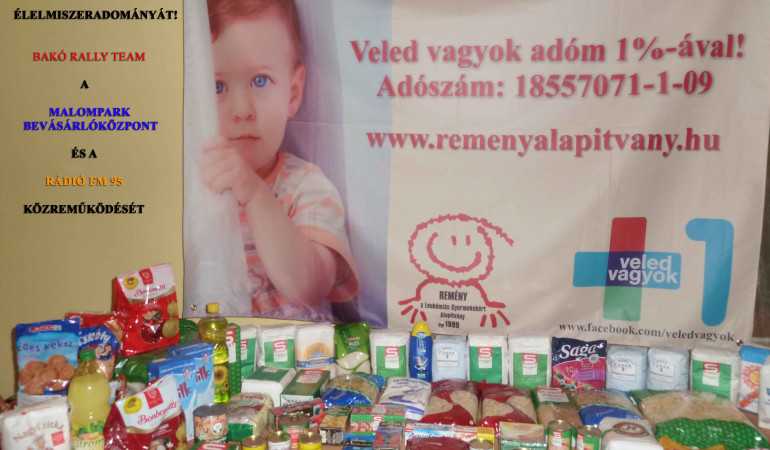 Érkeznek az adományok a Malompark Bevásárlóközpontba!