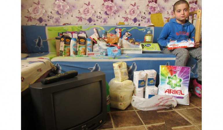 Hajdúhadházra is eljutott a segítség Sanyikának