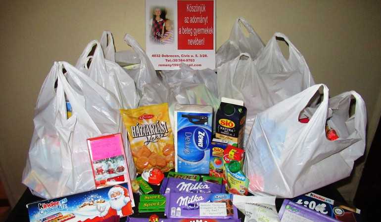 Hétvégén meglátogattuk a kis betegeket