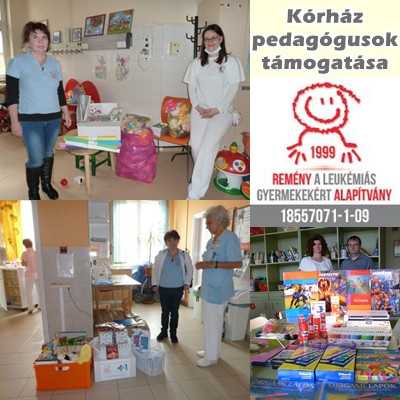 Kórház pedagógusok támogatása