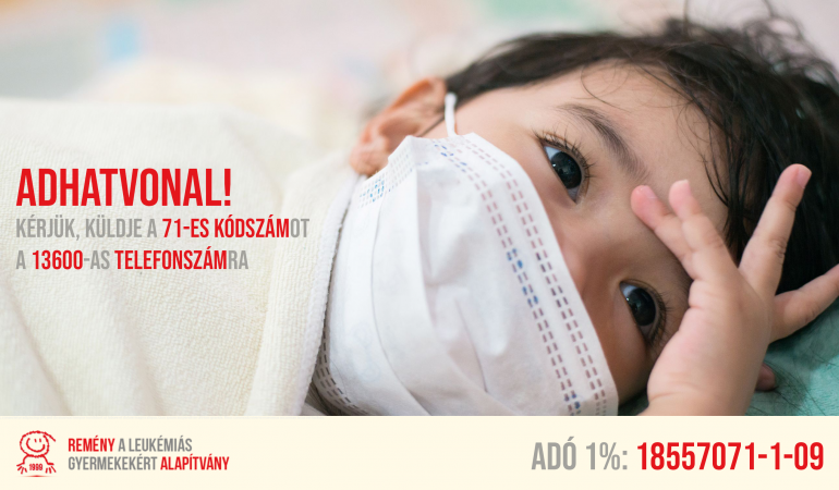 Koronavírus okozta krízishelyzetben a daganatos gyermekek!