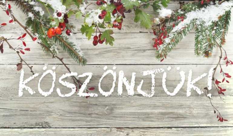 Kedves Támogatónk!