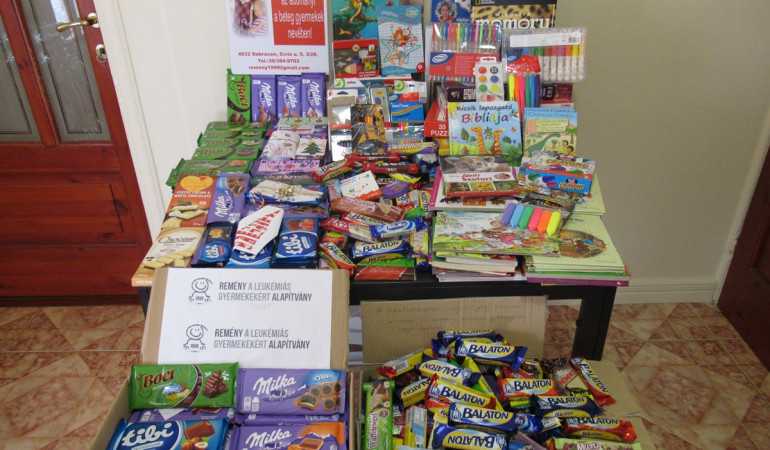 Miskolcon kezelt gyermekekhez jutottak el az ajándékok