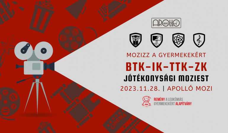 A Debreceni Egyetem "Mozizz a gyermekekért" programot szervez