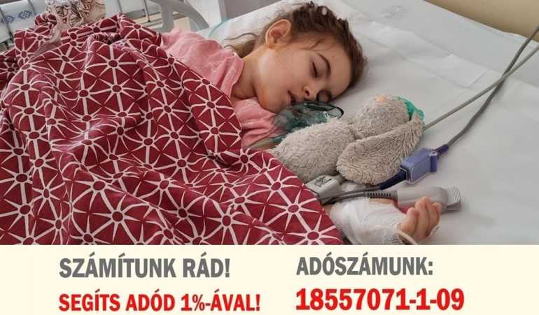 Segítsd a beteg gyermekek gyógyulását adód 1%-ával!