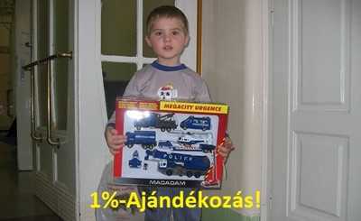 Rendelkezés beteg gyermekeknek-adó 1 százalékáról