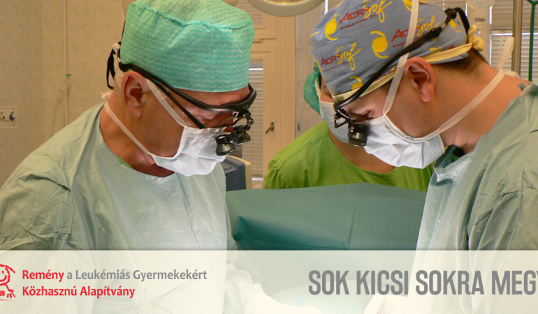 Sebészeti műtéthez fontos nagyító szemüvegre gyűjtünk!