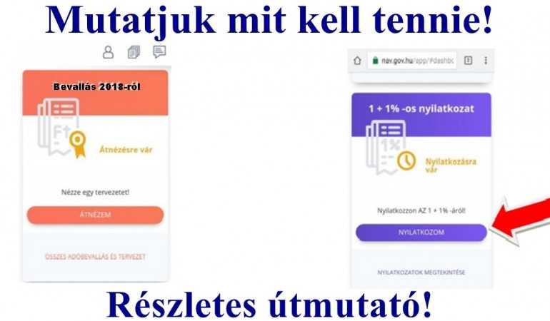 Van ügyfélkapuja? Elkészült az adóbevallása!