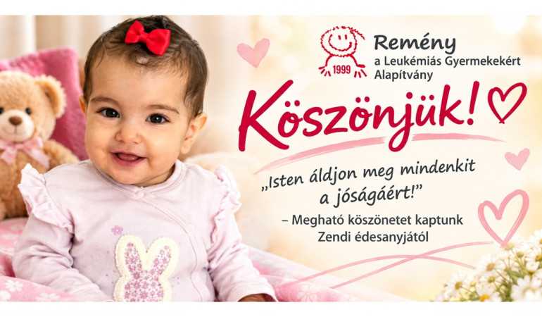 „Isten áldjon meg mindenkit a jóságáért!” – Megható köszönetet kaptunk Zendi édesanyjától