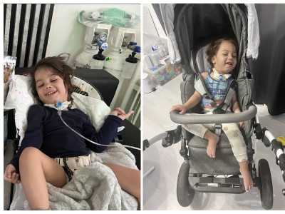 Nátániel részére sikerült megvásárolni a speciális babakocsit!