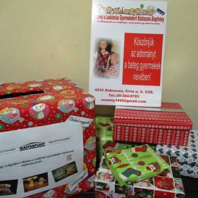 Érkeznek a „cipősdoboznyi szeretet” ajándékai és a csokoládék 2019 december - alapítvány, adó 1%, támogatás