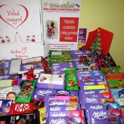 Érkeznek a „cipősdoboznyi szeretet” ajándékai és a csokoládék 2018 - alapítvány, adó 1%, támogatás