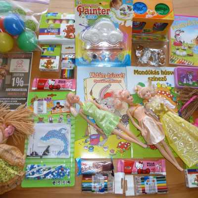 Az első ”Húsvéti meglepetés” csomag megérkezett - alapítvány, adó 1%, támogatás