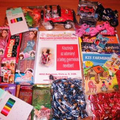 Érkeznek a „cipősdoboznyi szeretet” ajándékai és a csokoládék 2017 - alapítvány, adó 1%, támogatás