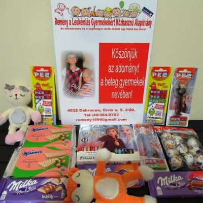 Érkeznek a „cipősdoboznyi szeretet” ajándékai és a csokoládék - alapítvány, adó 1%, támogatás