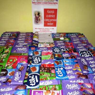 Érkeznek a „cipősdoboznyi szeretet” ajándékai és a csokoládék 2018 - alapítvány, adó 1%, támogatás