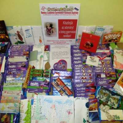 Érkeznek a „cipősdoboznyi szeretet” ajándékai és a csokoládék 2017 - alapítvány, adó 1%, támogatás