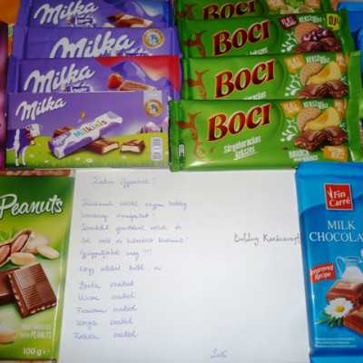 Érkeznek a „cipősdoboznyi szeretet” ajándékai és a csokoládék 2016 - alapítvány, adó 1%, támogatás