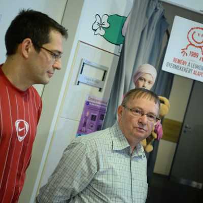 Beteg gyermekeket látogatott meg a Loki - fotók! - adó, 1%, alapítvány, támogatás