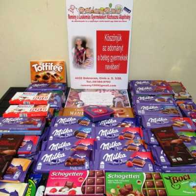 Érkeznek a „cipősdoboznyi szeretet” ajándékai és a csokoládék 2019 december - alapítvány, adó 1%, támogatás