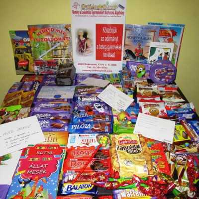Érkeznek a „cipősdoboznyi szeretet” ajándékai és a csokoládék 2018 - alapítvány, adó 1%, támogatás