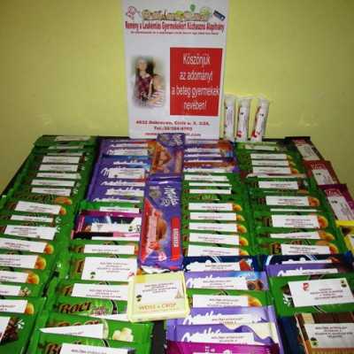 Érkeznek a „cipősdoboznyi szeretet” ajándékai és a csokoládék 2018 - alapítvány, adó 1%, támogatás