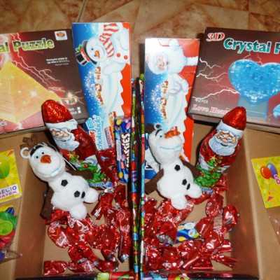 Érkeznek a „cipősdoboznyi szeretet” ajándékai és a csokoládék 2016 - alapítvány, adó 1%, támogatás