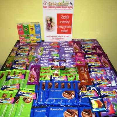 Érkeznek a „cipősdoboznyi szeretet” ajándékai és a csokoládék 2018 - alapítvány, adó 1%, támogatás