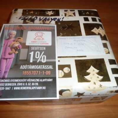 Cipõsdoboznyi szeretetek érkeznek Karácsonyra! - adó, 1%, alapítvány, támogatás