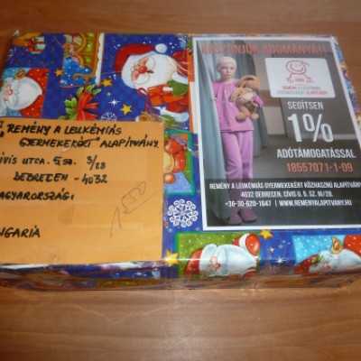 Cipõsdoboznyi szeretetek érkeznek Karácsonyra! - adó, 1%, alapítvány, támogatás