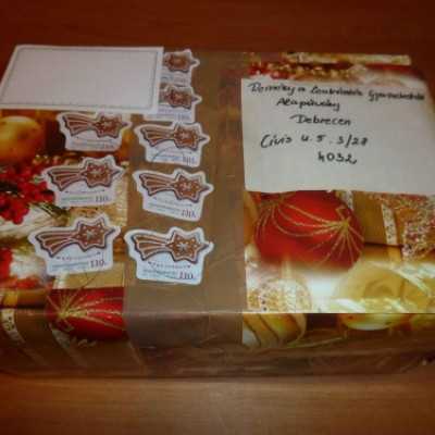 Cipõsdoboznyi szeretetek érkeznek Karácsonyra! - adó, 1%, alapítvány, támogatás