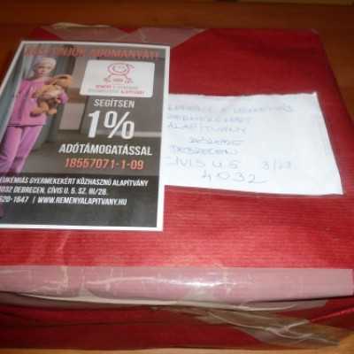 Cipõsdoboznyi szeretetek érkeznek Karácsonyra! - adó, 1%, alapítvány, támogatás