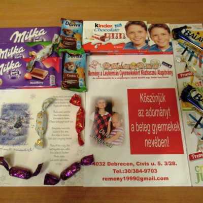 Érkeznek a „cipősdoboznyi szeretet” ajándékai és a csokoládék 2017 - alapítvány, adó 1%, támogatás