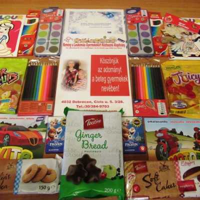 Érkeznek a „cipősdoboznyi szeretet” ajándékai és a csokoládék 2017 - alapítvány, adó 1%, támogatás