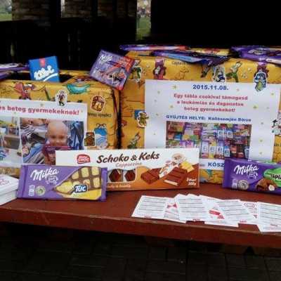 Csoki gyűjtés a kállósemjéni börzén - alapítvány, adó 1%, támogatás