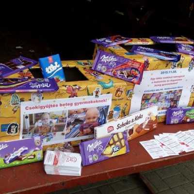 Csoki gyűjtés a kállósemjéni börzén - alapítvány, adó 1%, támogatás