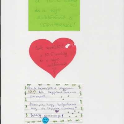 Csoki gyűjtés a Vegyipari Szakközépiskolában - adó, 1%, alapítvány, támogatás