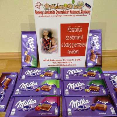 Érkeznek a „cipősdoboznyi szeretet” ajándékai és a csokoládék - alapítvány, adó 1%, támogatás