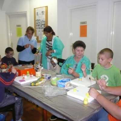 DE OEC Gyermekklinikán 2010. november 09-én tartott kézművesfoglalkozás - adó, 1%, alapítvány, támogatás